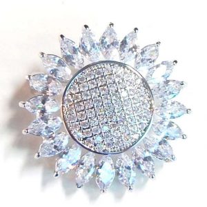 Shiny Sun Brooch