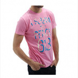 Men's Cotton Elastane Printed Round Neck T-Shirt