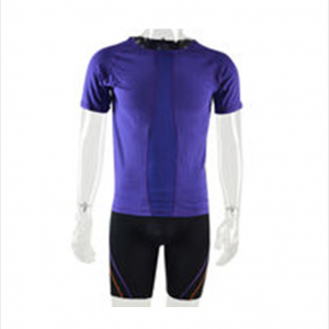 Menswear Nylon Elastane Short Sleeve Tracksuit