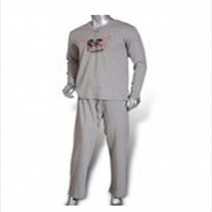 Men's Cotton Front Chest Printing Sweatsuit