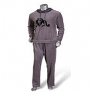 Men's Front Chest Printing Pullover Sweatsuit