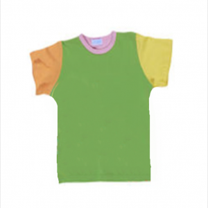 Children's Color Blocking Combination T-Shirt