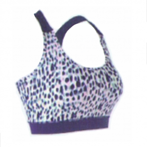 Women's Workout Printed Sport Bra Top