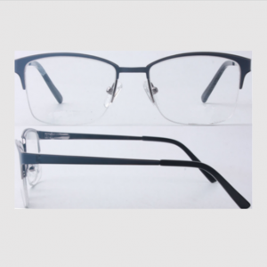 Fashion Stainless Steel Metal Optical Frames Cat Eye Eyeglasses
