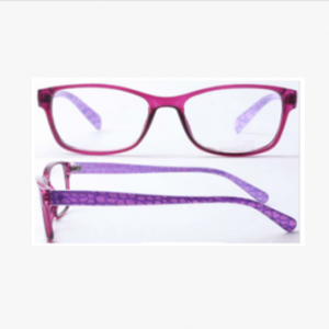 Square Shape Polycarbonate Frame Acrylic Lens Reading Glasses