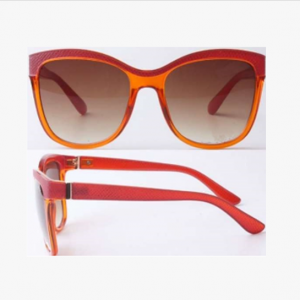 Polycarbonate Frame Acrylic Lens Cat Eye Sunglasses