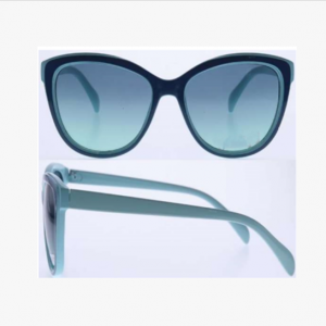 Simple Design Polycarbonate Frame Cat Eye Sunglasses