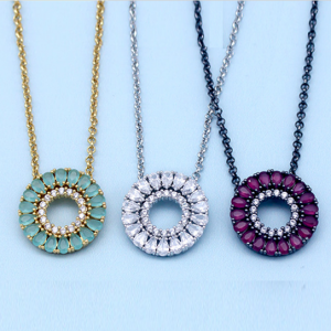 Hollow Circle Necklace